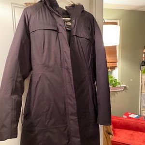 Northface arctic parka black